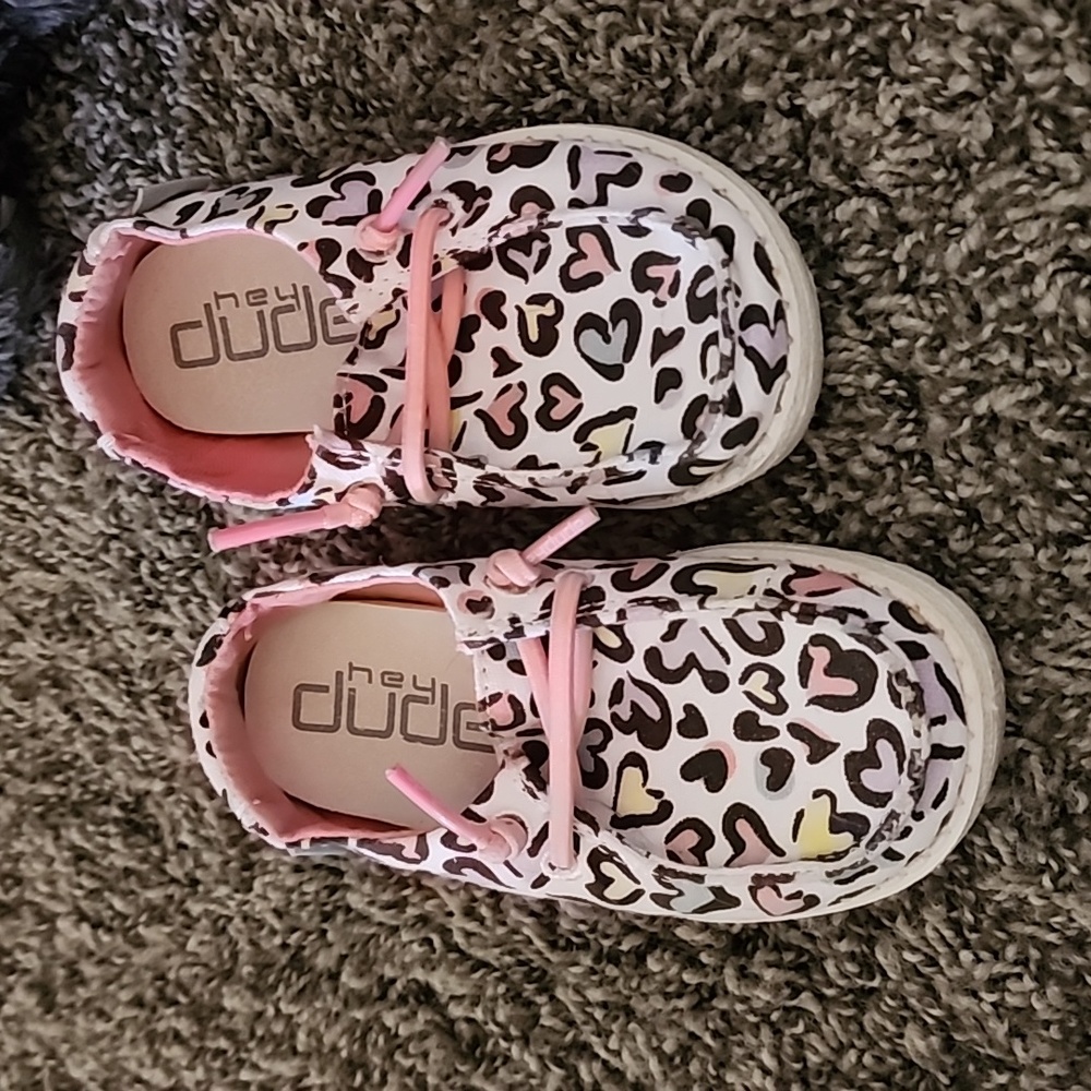 Toddler girl Hey Dudes slip on shoes